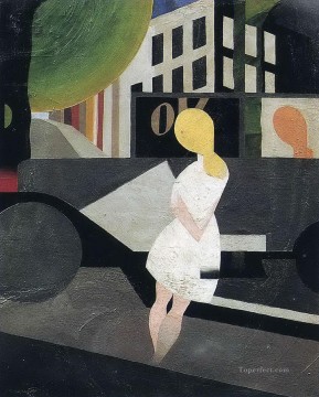 surrealista moderno de 1923 Pinturas al óleo